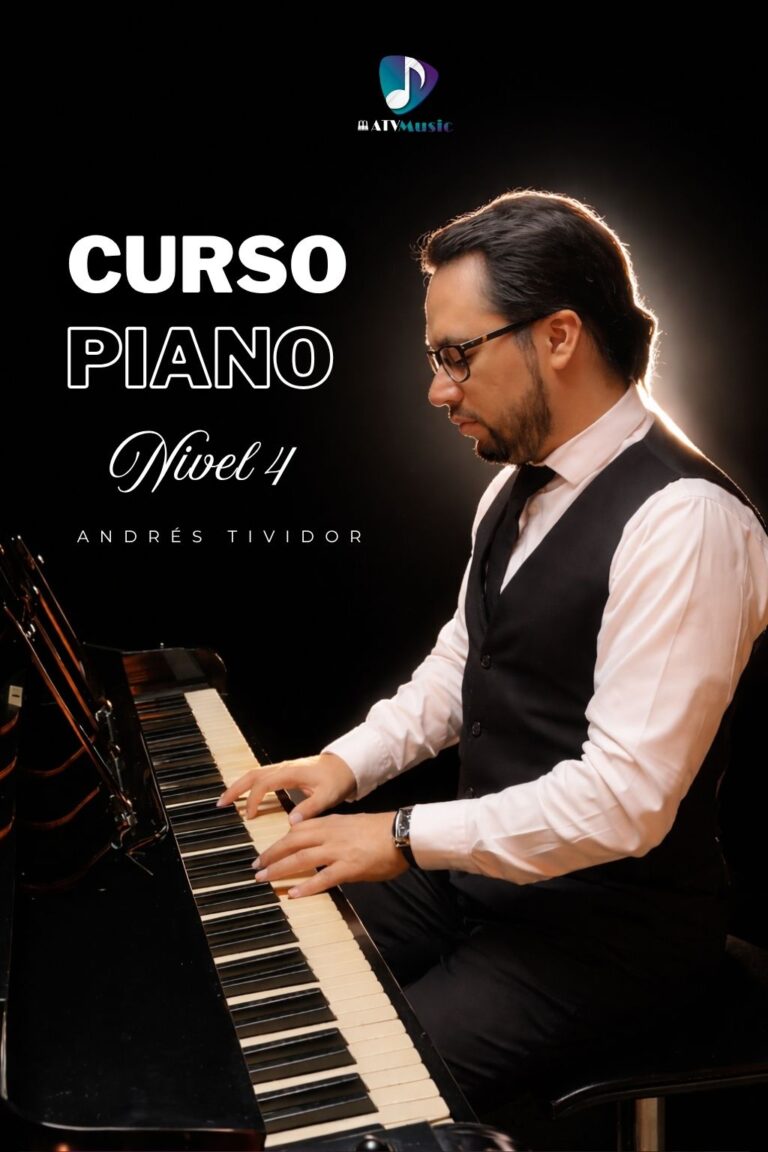 Curso de Piano Nivel 4 – Obras Clásicas, modernas y composición de partituras con MUSESCORE